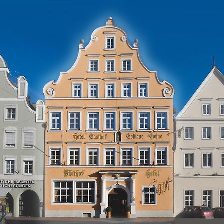 Hotel Goldene Sonne Landshut Exterior foto